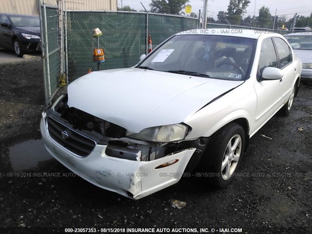 JN1CA31A7YT032881 - 2000 NISSAN MAXIMA GLE/GXE/SE WHITE photo 6