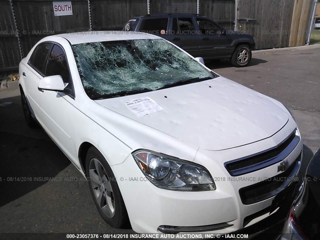 1G1ZC5E07CF138620 - 2012 CHEVROLET MALIBU 1LT თეთრი ფოტო 1
