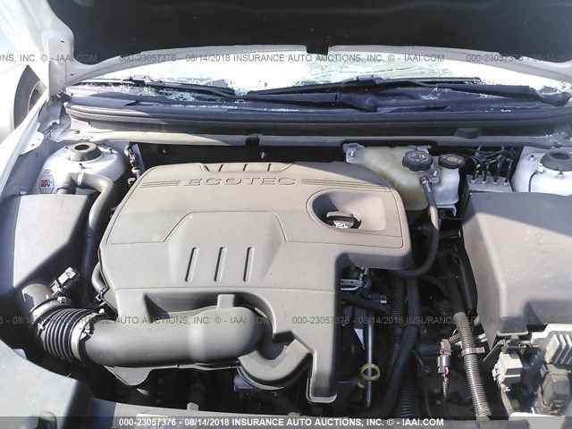 1G1ZC5E07CF138620 - 2012 CHEVROLET MALIBU 1LT თეთრი ფოტო 10
