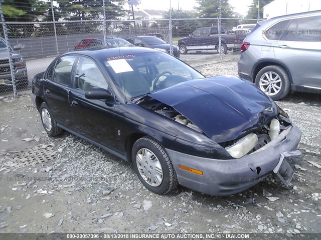 1G8ZH5285WZ138096 - 1998 SATURN SL1 BLACK photo 1