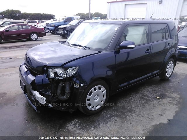 JTLZE4FE3FJ071543 - 2015 TOYOTA SCION XB Azul foto 2
