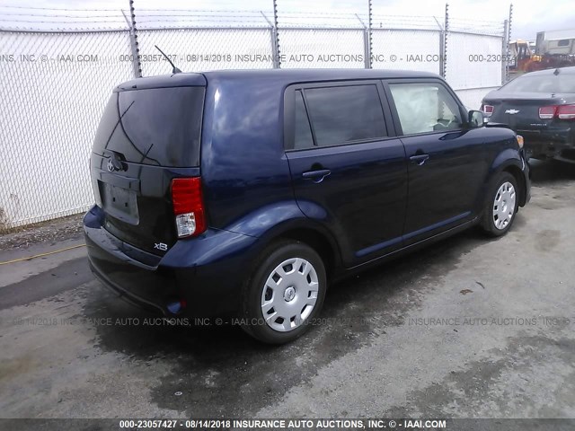 JTLZE4FE3FJ071543 - 2015 TOYOTA SCION XB Azul foto 4