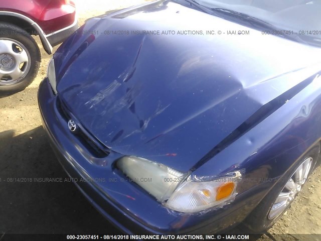 1NXBR12EXWZ013445 - 1998 TOYOTA COROLLA VE/CE/LE 蓝色 照片 6