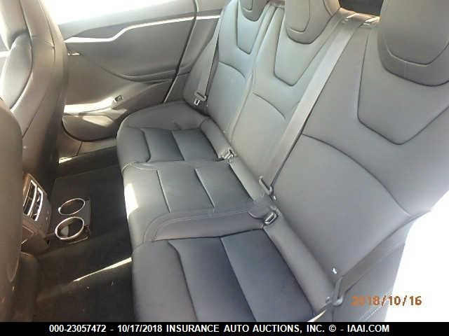 5YJSA1E2XHF229370 - 2017 TESLA MODEL S GRAY photo 8