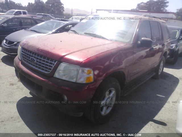 1FMZU73W84ZB18606 - 2004 FORD EXPLORER XLT/XLT SPORT/NBX 勃艮第红 照片 2