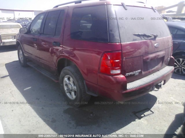1FMZU73W84ZB18606 - 2004 FORD EXPLORER XLT/XLT SPORT/NBX 勃艮第红 照片 3