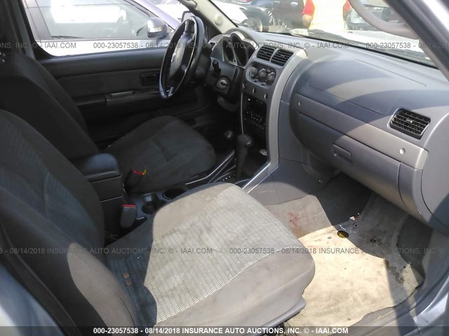 5N1ED28Y72C569862 - 2002 NISSAN XTERRA XE/SE SILVER photo 5