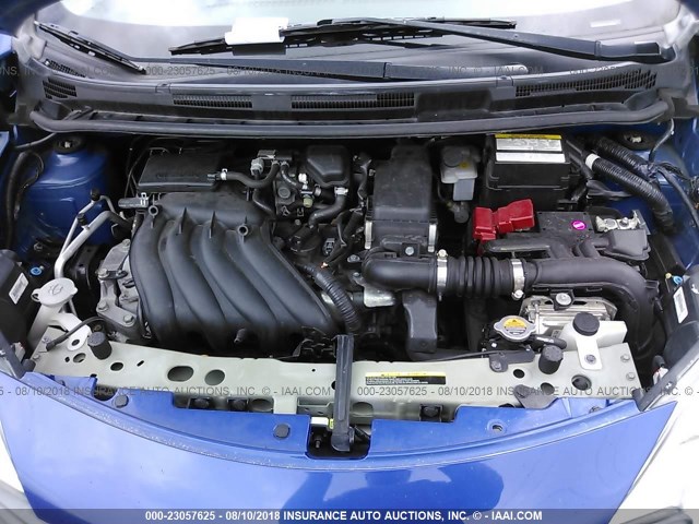 3N1CE2CP2GL355030 - 2016 NISSAN VERSA NOTE S/S PLUS/SV/SL/SR BLUE photo 10