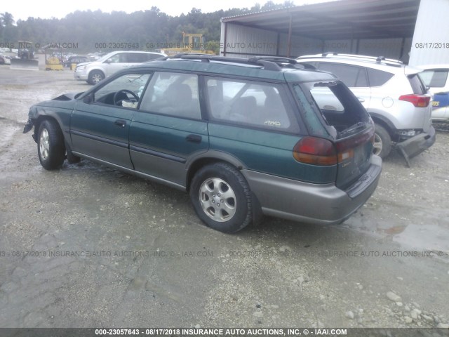 4S3BG6854W7648111 - 1998 SUBARU LEGACY 30TH ANN OUTBACK/LTD/SPT GREEN photo 3