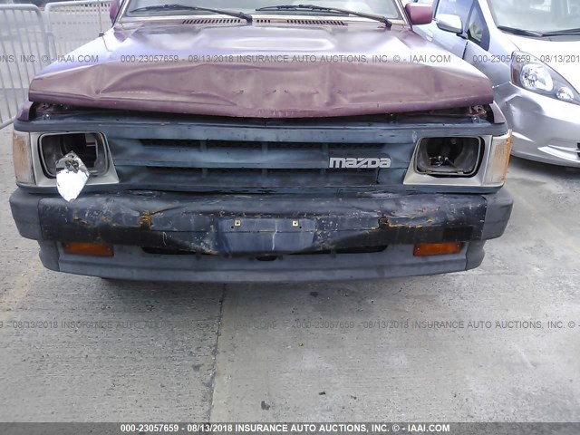 JM2UF3149N0302523 - 1992 MAZDA B2600 CAB PLUS MAROON photo 6