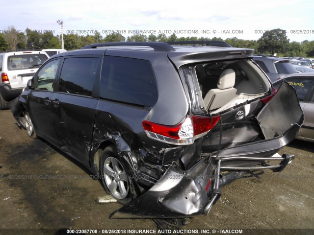 5TDKK3DC6DS330270 - 2013 TOYOTA SIENNA LE TAN photo 3