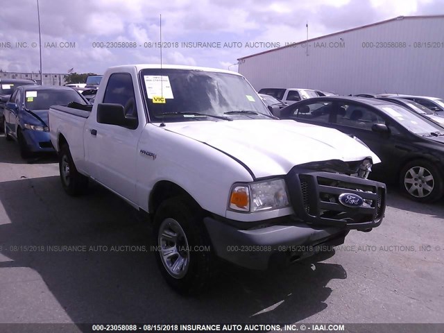 1FTKR1AD0BPA99337 - 2011 FORD RANGER WHITE photo 1