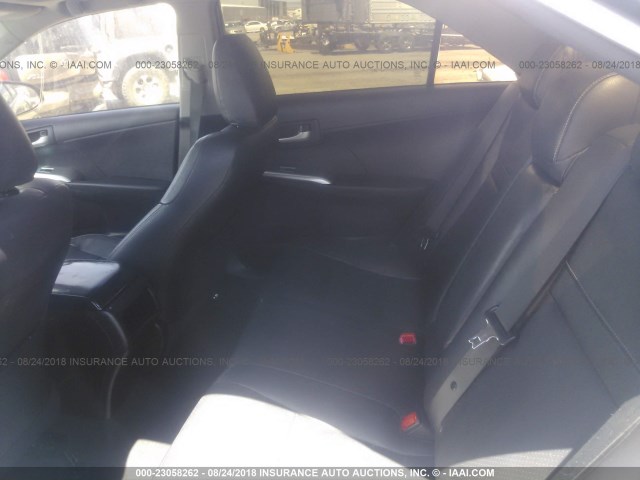 4T1BF1FK7CU126080 - 2012 TOYOTA CAMRY SE/LE/XLE ნაცრისფერი ფოტო 8