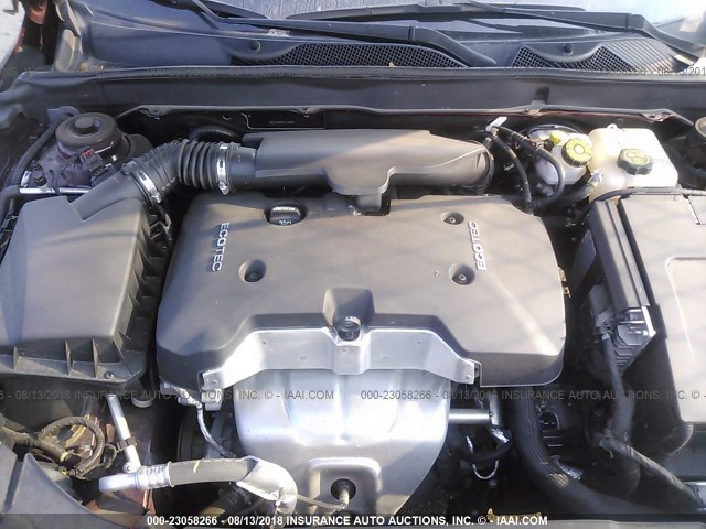 1G11C5SL9FF273453 - 2015 CHEVROLET MALIBU 1LT მუქწითელი ფოტო 10