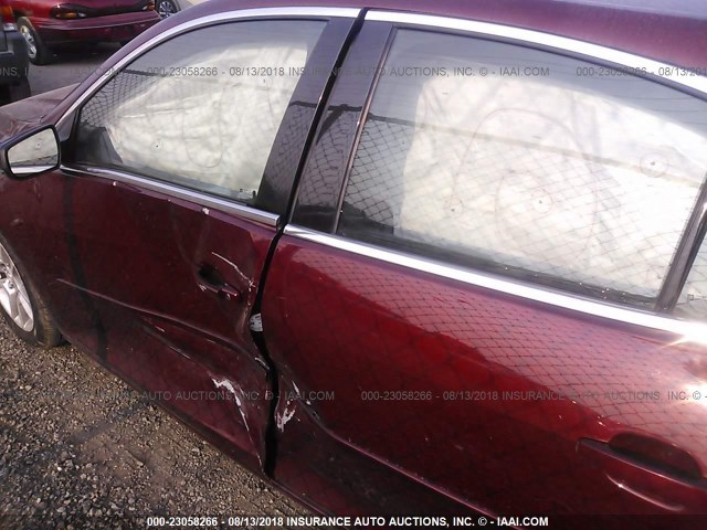 1G11C5SL9FF273453 - 2015 CHEVROLET MALIBU 1LT მუქწითელი ფოტო 6