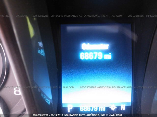 1G11C5SL9FF273453 - 2015 CHEVROLET MALIBU 1LT მუქწითელი ფოტო 7