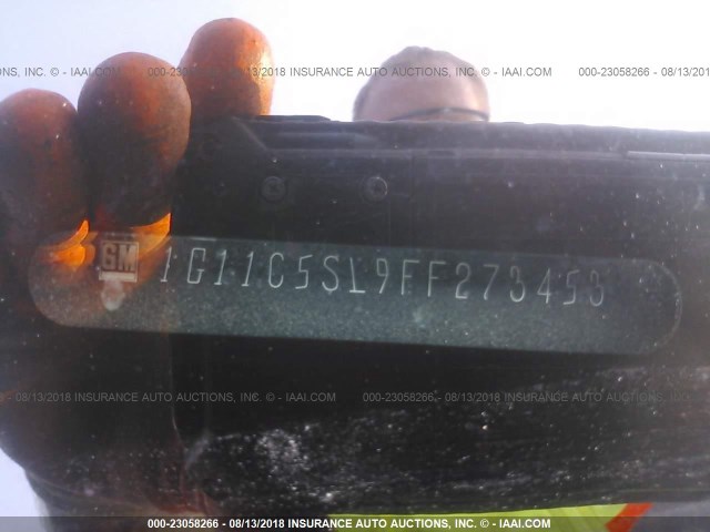 1G11C5SL9FF273453 - 2015 CHEVROLET MALIBU 1LT მუქწითელი ფოტო 9