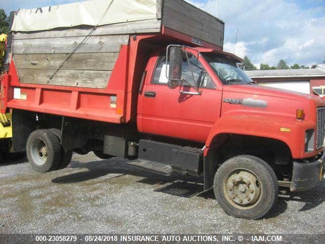 1GBG6H1J2MJ106828 - 1991 CHEVROLET KODIAK C6H042 RED photo 1