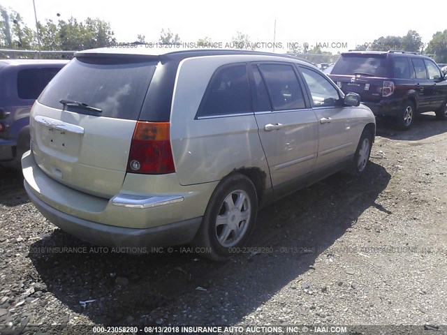 2A4GM68446R814769 - 2006 CHRYSLER PACIFICA TOURING GOLD photo 4