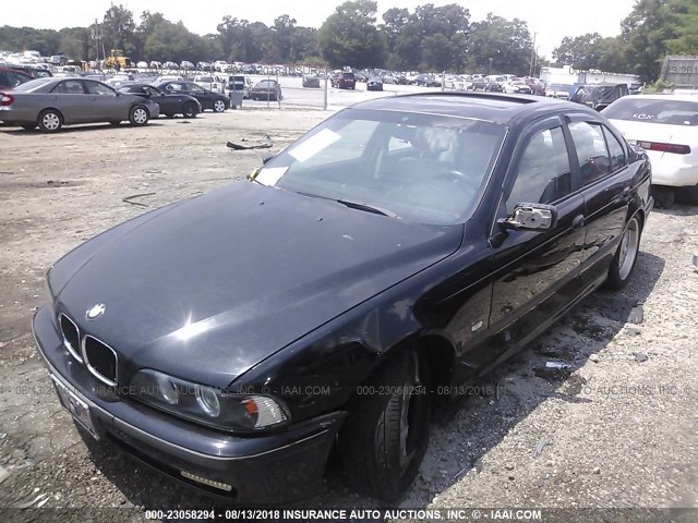 WBADD6323WGT97352 - 1998 BMW 528 I AUTOMATIC BLACK photo 2