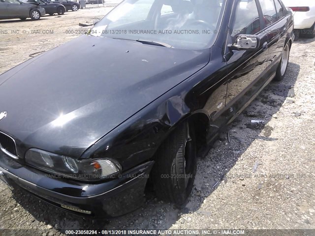 WBADD6323WGT97352 - 1998 BMW 528 I AUTOMATIC BLACK photo 6