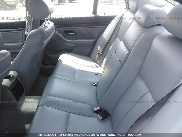 WBADD6323WGT97352 - 1998 BMW 528 I AUTOMATIC BLACK photo 8