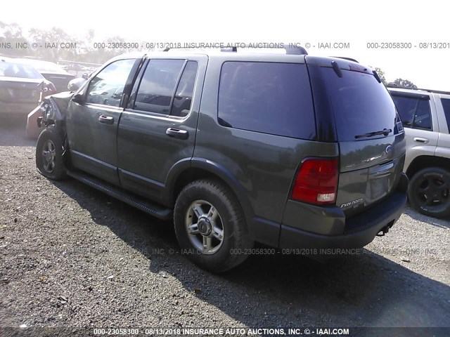 1FMZU73KX3UB76435 - 2003 FORD EXPLORER XLT/XLT SPORT/NBX 绿色 照片 3
