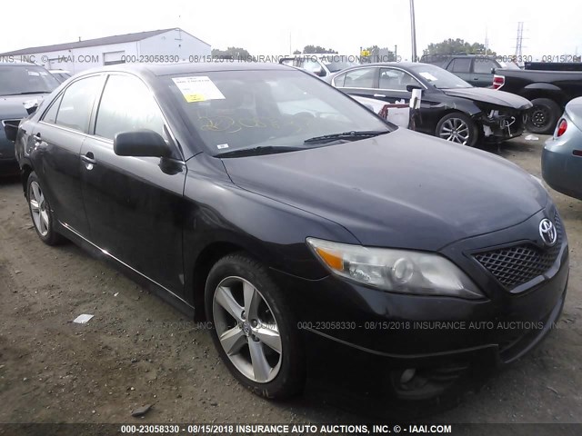 4T1BF3EK9BU735392 - 2011 TOYOTA CAMRY SE/LE/XLE BLACK photo 1