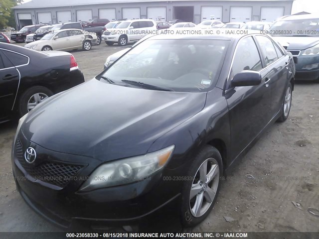 4T1BF3EK9BU735392 - 2011 TOYOTA CAMRY SE/LE/XLE BLACK photo 2