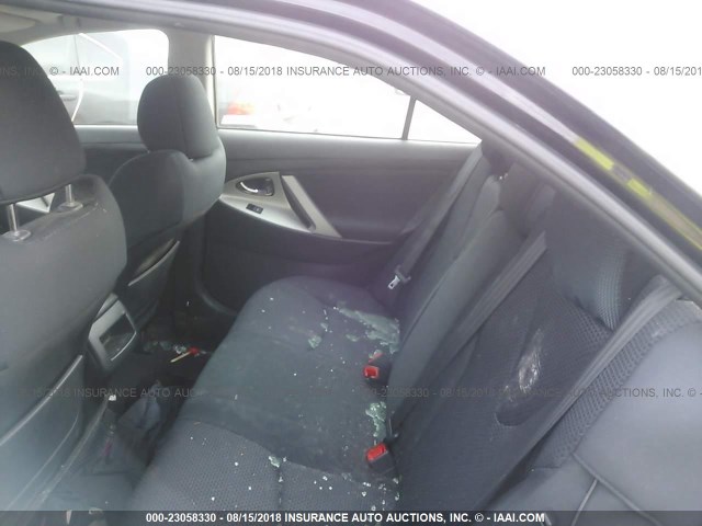4T1BF3EK9BU735392 - 2011 TOYOTA CAMRY SE/LE/XLE BLACK photo 8