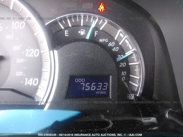 4T1BF1FK8DU684327 - 2013 TOYOTA CAMRY L/SE/LE/XLE 银色 照片 7