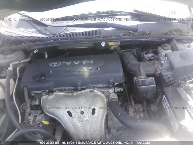 JTKDE177X70171238 - 2007 TOYOTA SCION TC 银色 照片 10