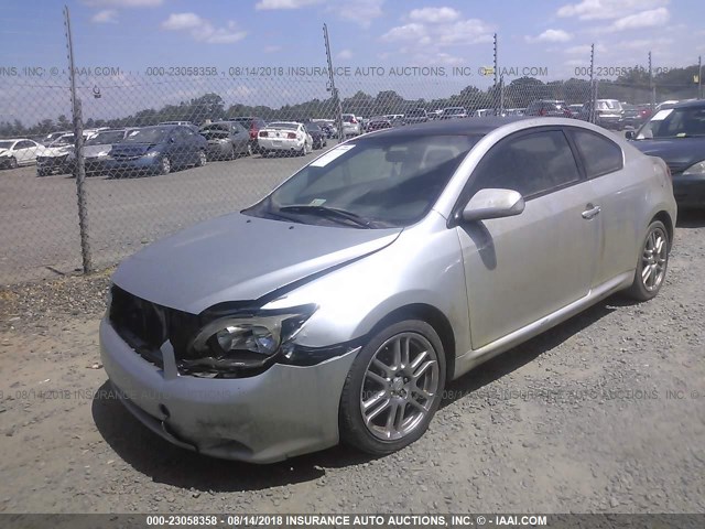 JTKDE177X70171238 - 2007 TOYOTA SCION TC 银色 照片 2