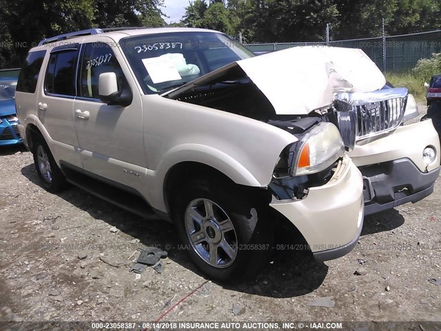 5LMEU88H95ZJ33421 - 2005 LINCOLN AVIATOR Şampan foto 1