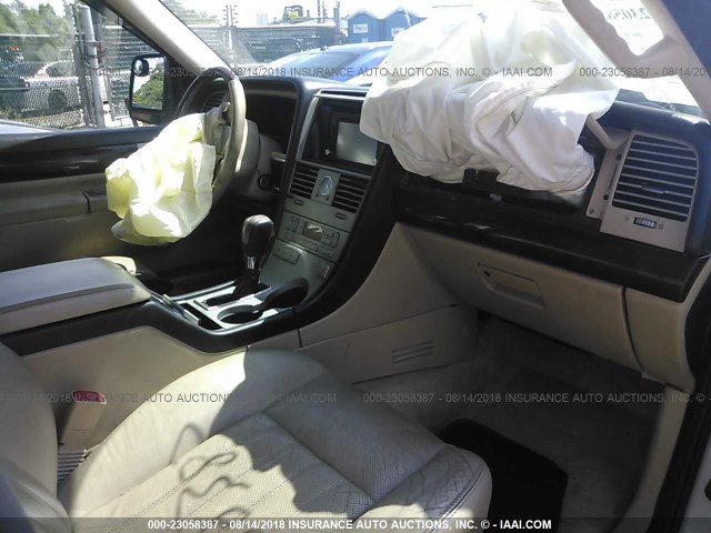 5LMEU88H95ZJ33421 - 2005 LINCOLN AVIATOR Şampan foto 5