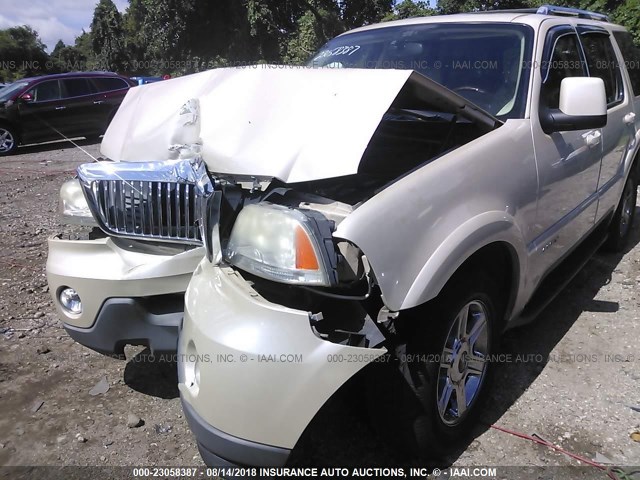 5LMEU88H95ZJ33421 - 2005 LINCOLN AVIATOR Şampan foto 6