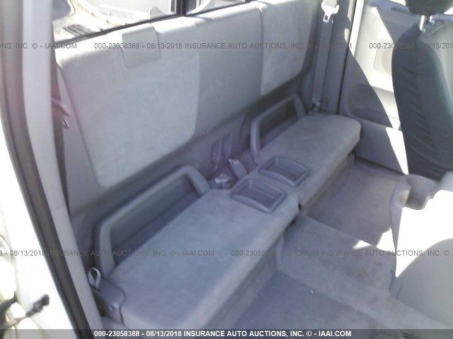 5TETX22N15Z081370 - 2005 TOYOTA TACOMA ACCESS CAB Ақ фото 8