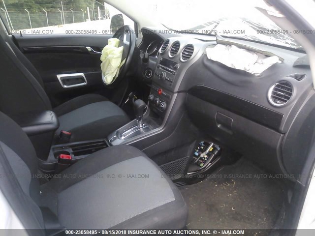3GNAL2EK5DS634959 - 2013 CHEVROLET CAPTIVA LS 白色 照片 5