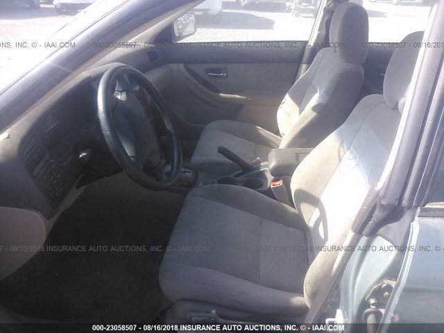 4S3BH675447641610 - 2004 SUBARU LEGACY OUTBACK AWP 绿色 照片 5