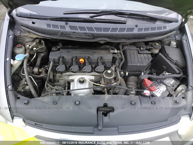 1HGFA159X8L022779 - 2008 HONDA CIVIC EXL 灰色 照片 10