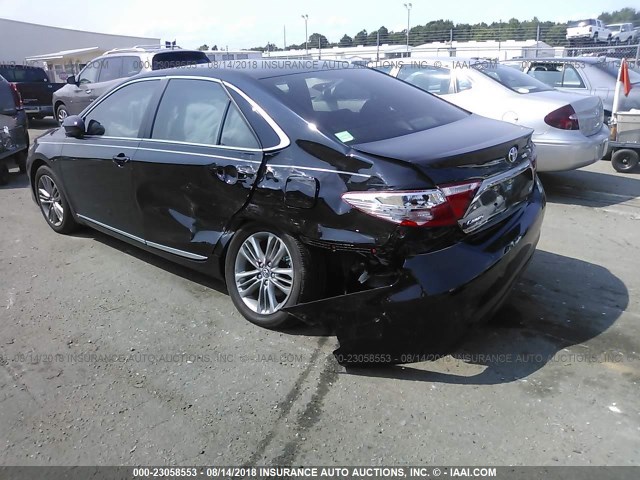 4T1BF1FK8GU226713 - 2016 TOYOTA CAMRY LE/XLE/SE/XSE BLACK photo 6