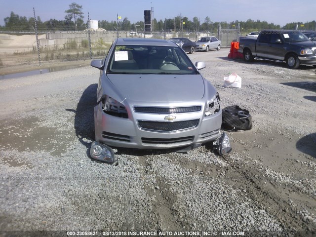 1G1ZJ57729F218383 - 2009 CHEVROLET MALIBU 2LT SILVER photo 6