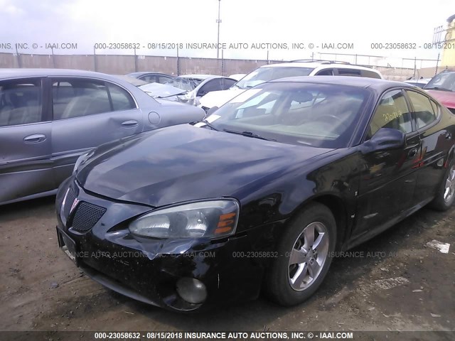 2G2WP582181181509 - 2008 PONTIAC GRAND PRIX BLACK photo 6