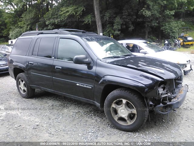 1GNET16S746104202 - 2004 CHEVROLET TRAILBLAZER EXT LS/EXT LT BLACK photo 1