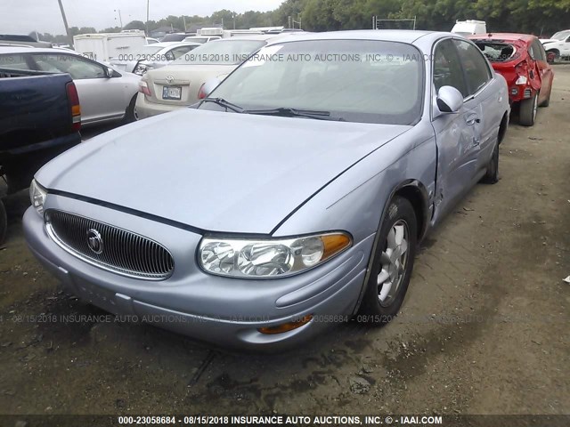 1G4HR54K94U177187 - 2004 BUICK LESABRE LIMITED BLUE photo 2