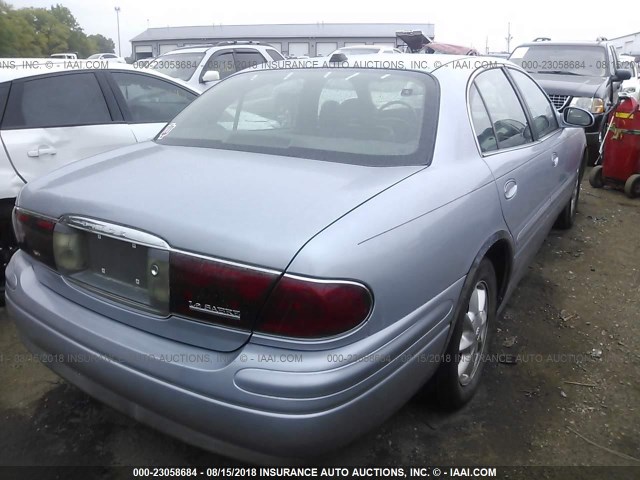 1G4HR54K94U177187 - 2004 BUICK LESABRE LIMITED BLUE photo 4