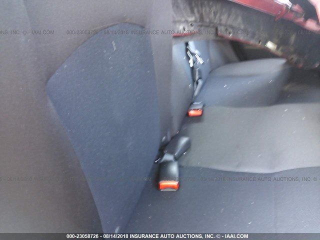 3N1CE2CP3GL410231 - 2016 NISSAN VERSA NOTE S/S PLUS/SV/SL/SR RED photo 8