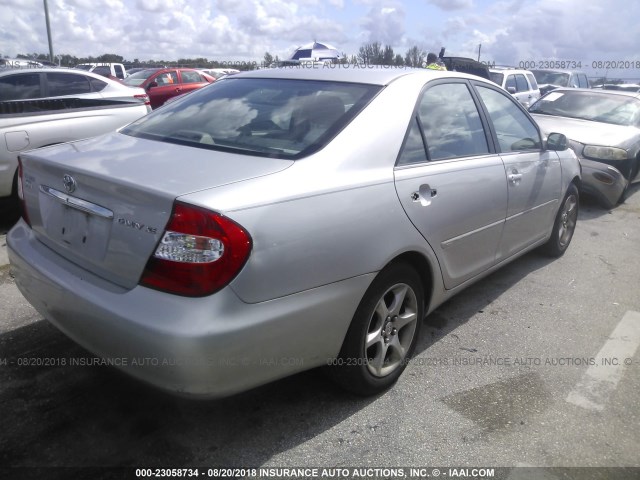 4T1BE32K04U301534 - 2004 TOYOTA CAMRY LE/XLE/SE Qəhvəyi foto 4