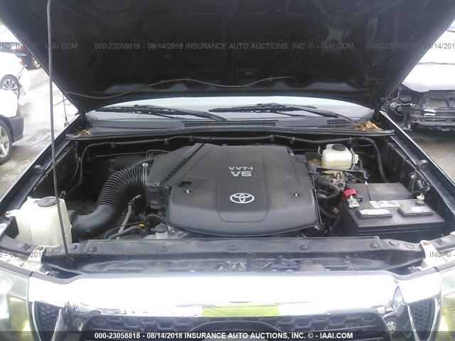 5TFUU4EN4BX015144 - 2011 TOYOTA TACOMA ACCESS CAB Schwarz Foto 10