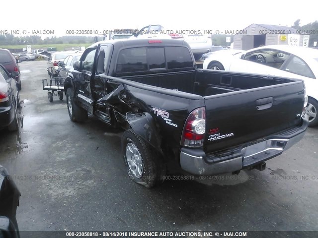 5TFUU4EN4BX015144 - 2011 TOYOTA TACOMA ACCESS CAB Schwarz Foto 3